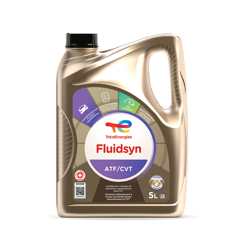 Huile de transmission synthétique FLUIDSYN ATF/CVT, 5 L